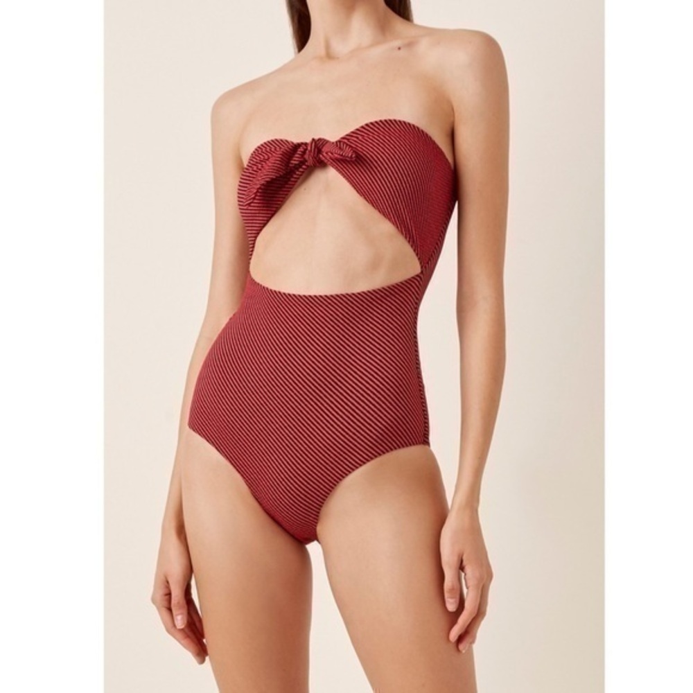 Onia Marie Cutout One Piece Swimsuit